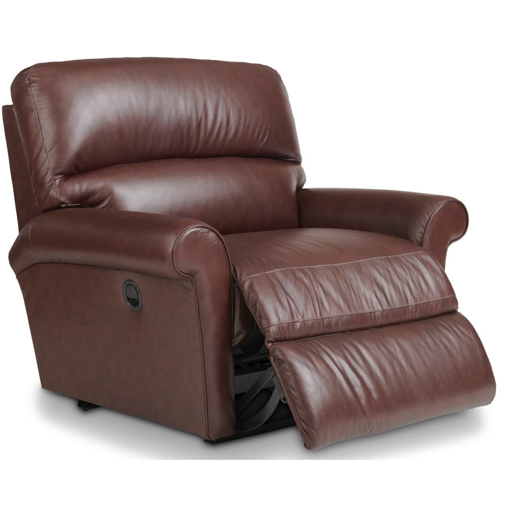 Lazy boy chair and a half with clearance ottoman